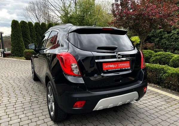 Opel Mokka cena 48800 przebieg: 94000, rok produkcji 2014 z Bisztynek małe 631